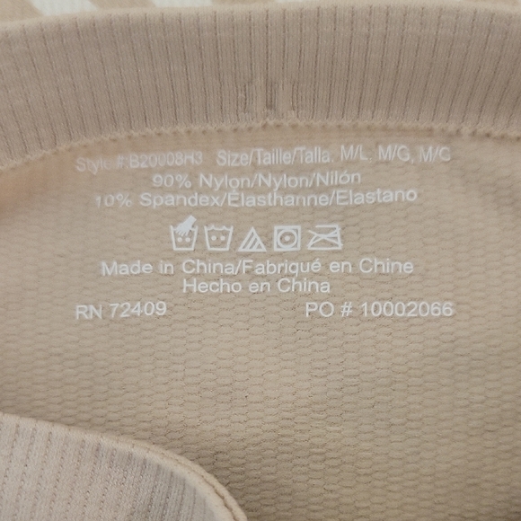 Rene Rofe Seamless Comfort Bandeau Bra in Beige - Picture 3 of 3